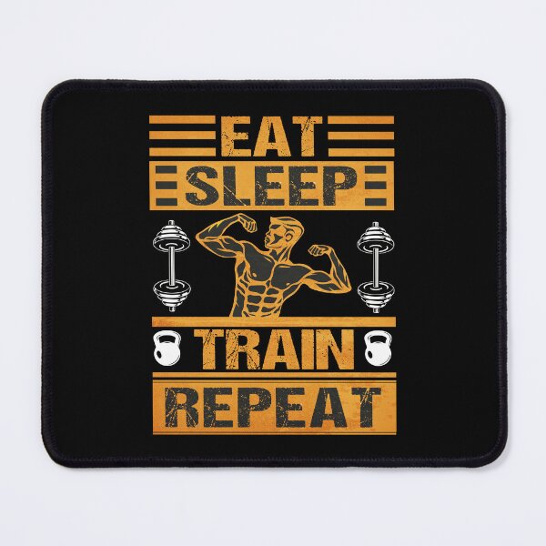 Item preview, EAT. SLEEP. TRAIN. REPEAT. - EAT SLEEP TRAIN REPEAT  designed and sold by MOONINSPIRATION.