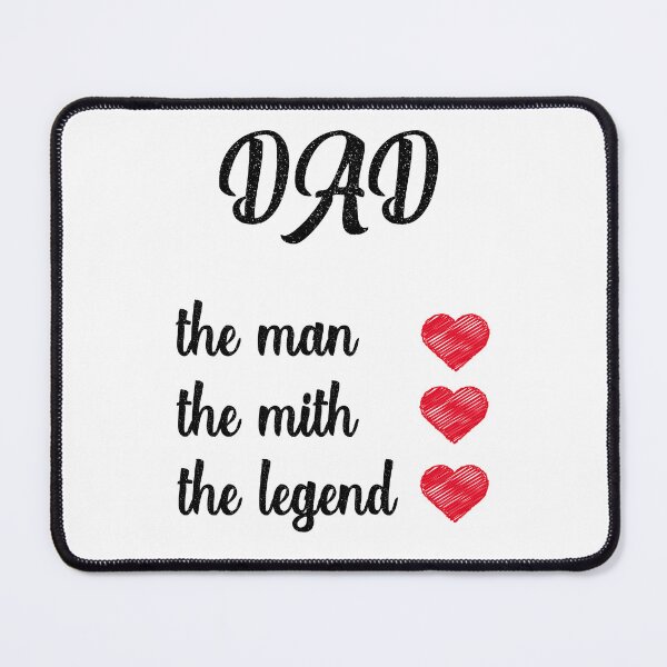 Item preview, Dad The Man The Mith The Legend designed and sold by Maxwell-More.