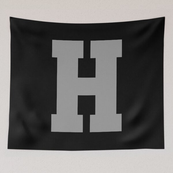 Item preview, Alphabet, Silver H, Sports letter H designed and sold by TheCultStuff.