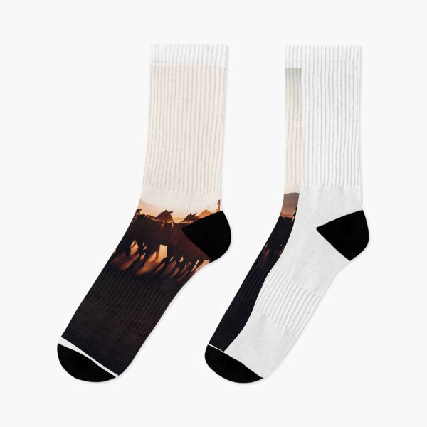 Item preview, Photograph with horses in the sunset  designed and sold by Tvdesignx.