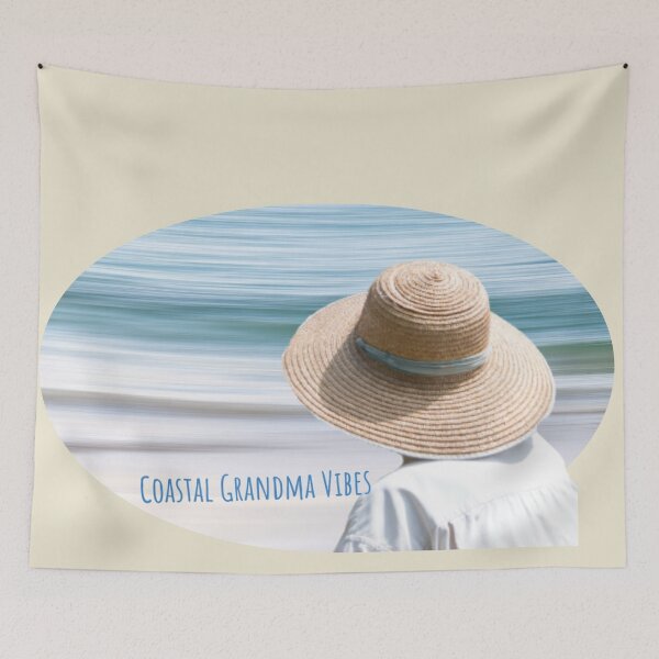 Item preview, Coastal Grandmother Vibes designed and sold by ArtMeetsPizza.