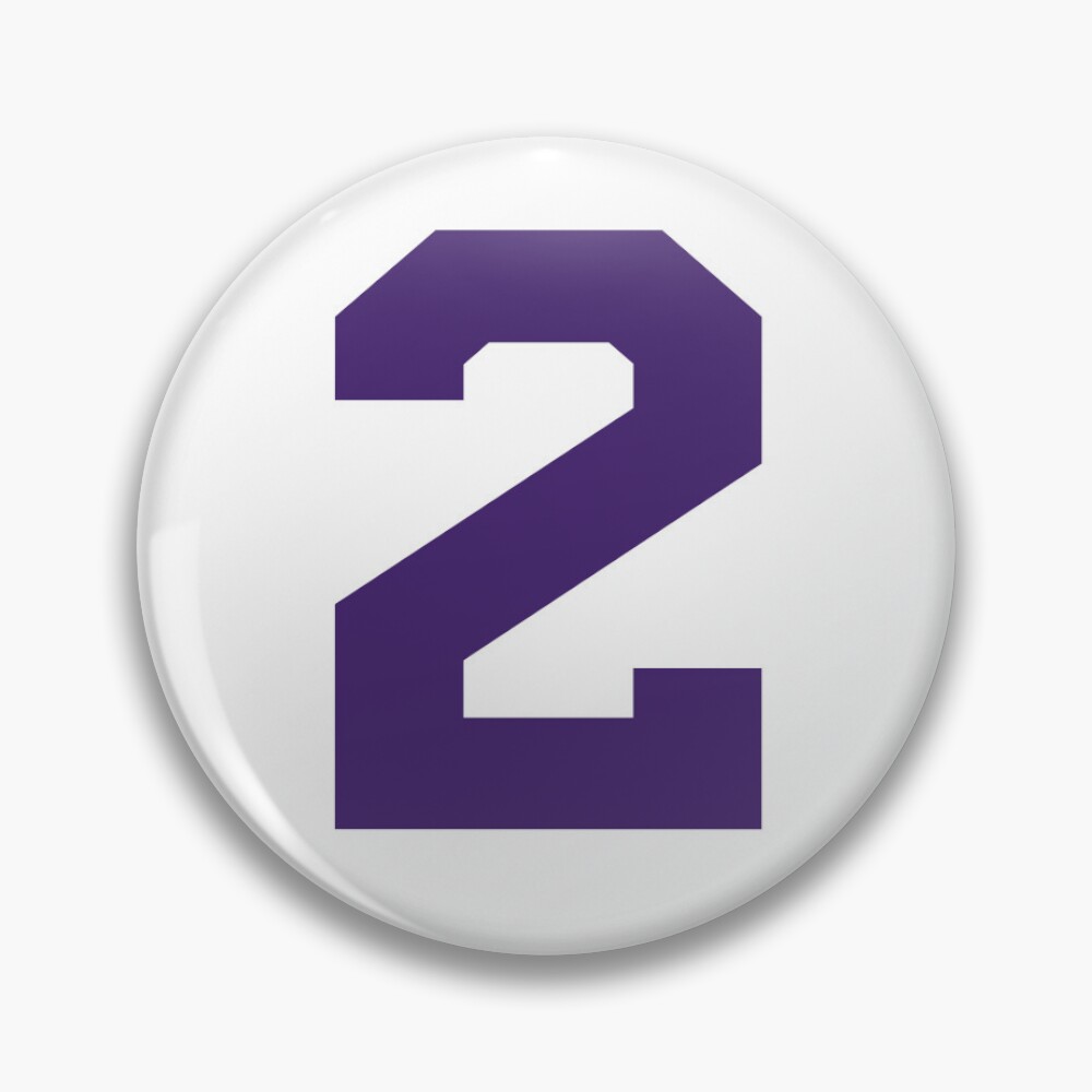 Number 2, Purple two, Sports number 2