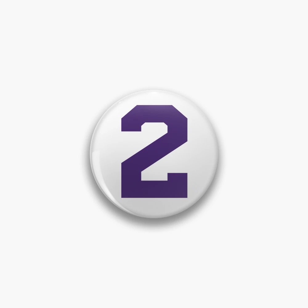 Number 2, Purple two, Sports number 2