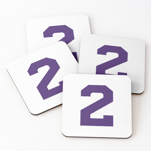 Item preview, Number 2, Purple two, Sports number 2 designed and sold by TheCultStuff.