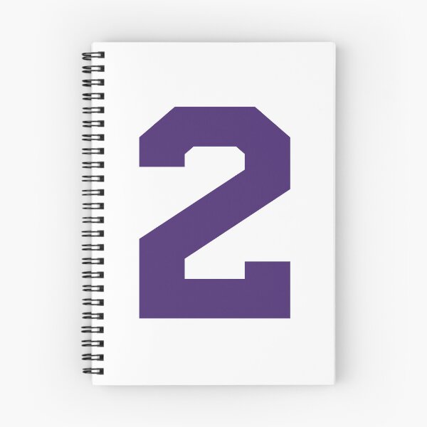 Item preview, Number 2, Purple two, Sports number 2 designed and sold by TheCultStuff.