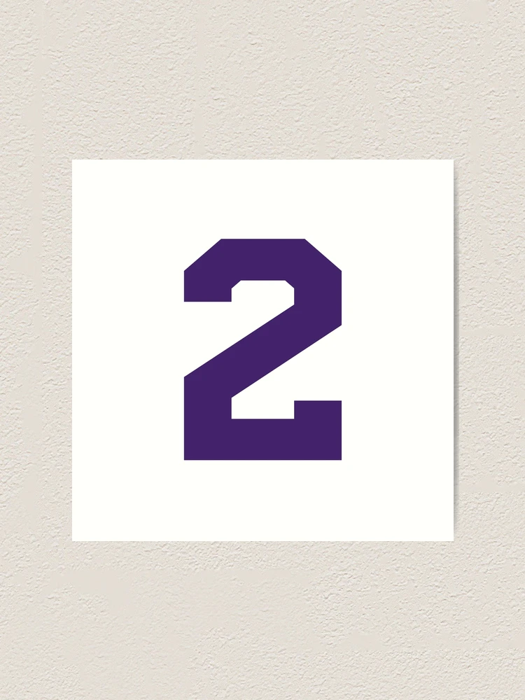 PURPLE NUMBER TWO アートブック Number 2, Purple two, Sports number 2