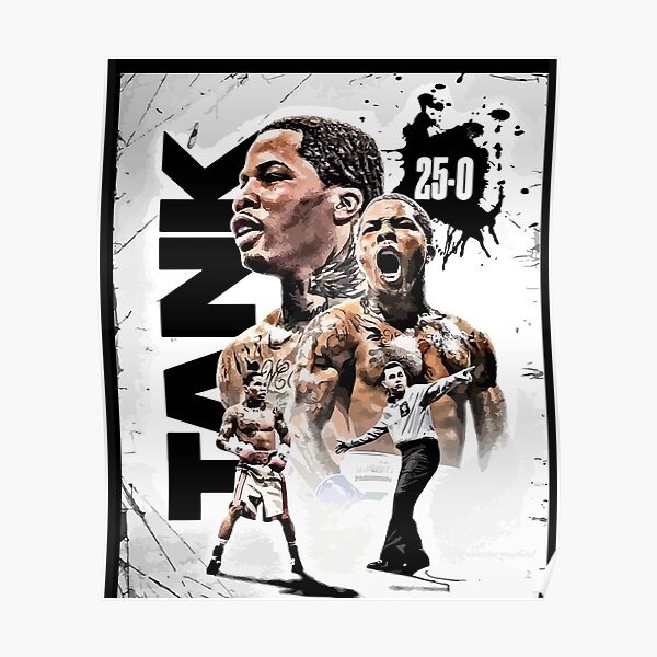 Isaac Cruz Boxing Art Illustrated Print Poster Isaac Cruz 