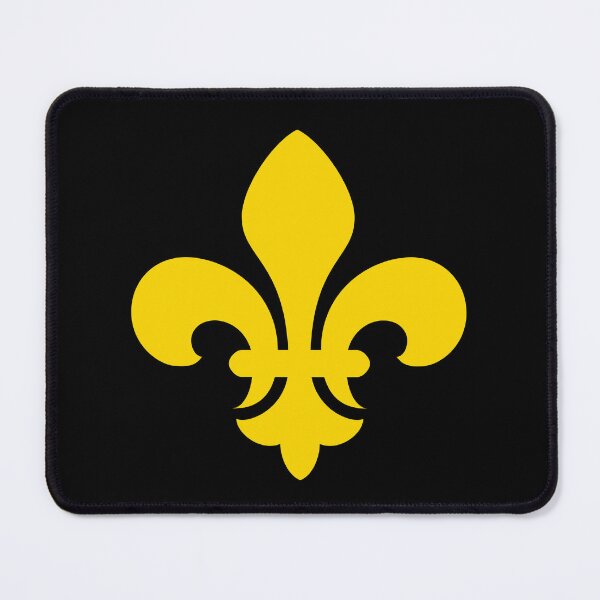 Item preview, Yellow Fleur-de-Lys symbol designed and sold by effervescence.