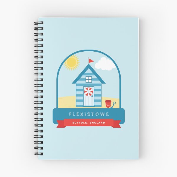 Item preview, Blue Felixstowe Beach Hut designed and sold by StudioShine.