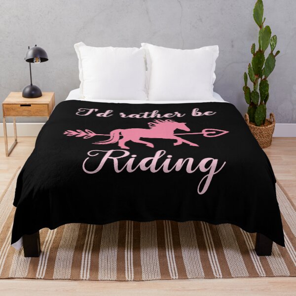Item preview, Id Rather Be Riding Horse Girls Gift designed and sold by Luna1Shop.