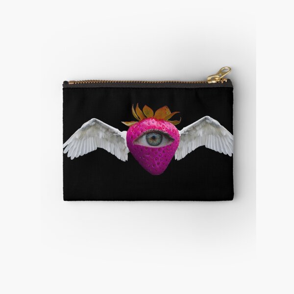 Item preview, Weirdcore Aesthetics Dreamcore Pink Winged Strawberry  designed and sold by ghost888.