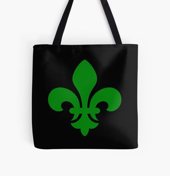 Fleur tote （square small） Dot Green | elu
