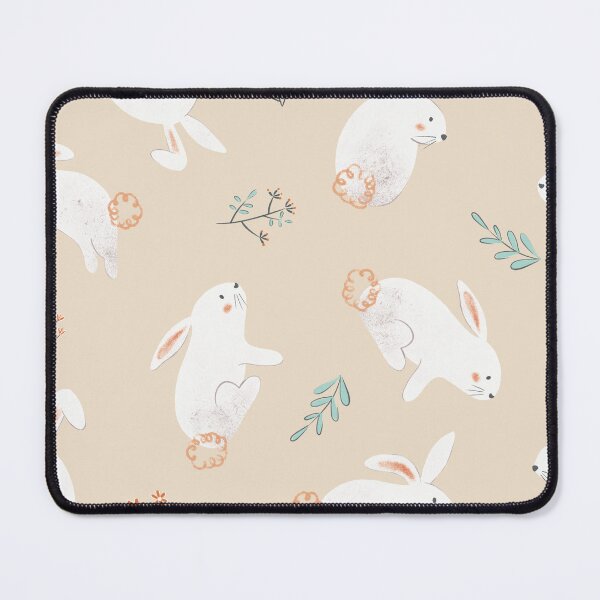 Item preview, Pattern Small white bunny easter bunny designed and sold by Lady Bruniere.