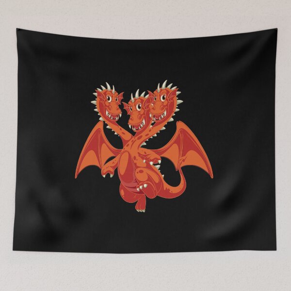 Item preview, Three-Headed Dragon designed and sold by NewPrint.