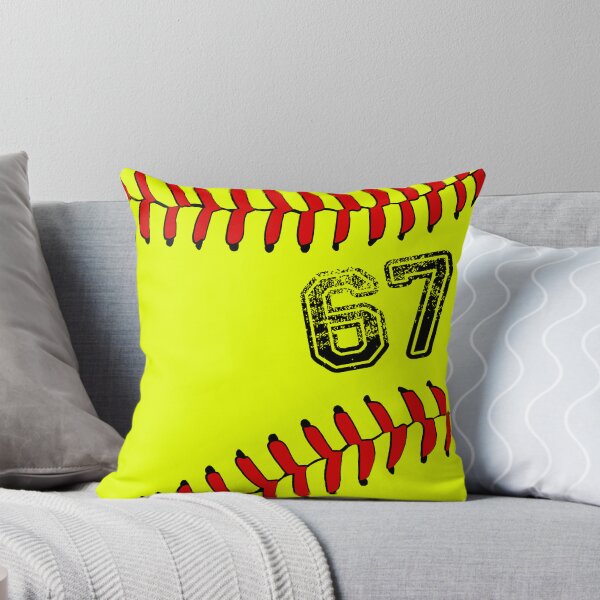 Item preview, Softball ball number 67, sixty seven designed and sold by TheCultStuff.