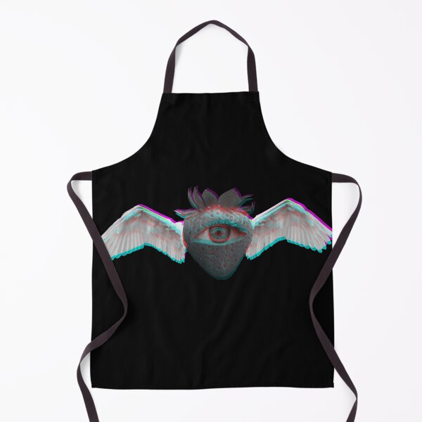 Item preview, Weirdcore Aesthetics Dreamcore Glitch Winged Strawberry designed and sold by ghost888.