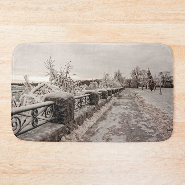 Item preview, Walking The Frozen Niagara Pathway - 3 ©  designed and sold by © Hany G. Jadaa © Prince John Photography.
