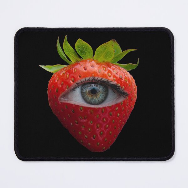 Item preview, Weirdcore Aesthetics Dreamcore Eyed Strawberry  designed and sold by ghost888.
