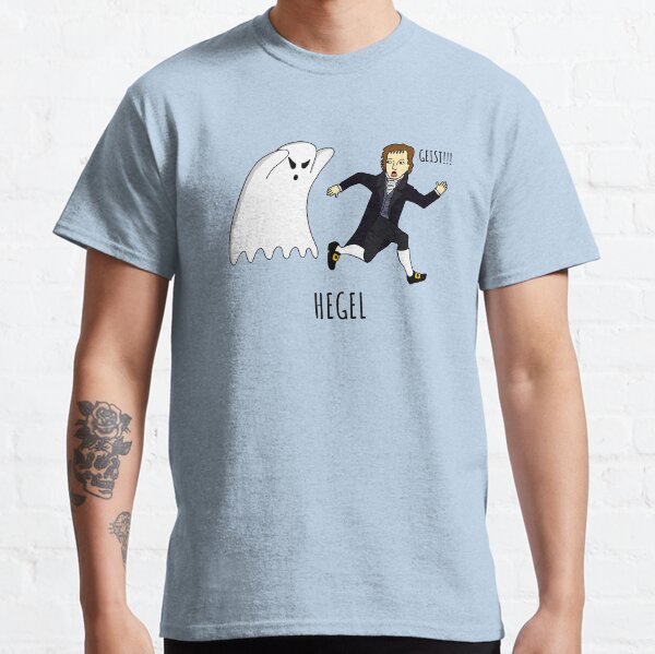 Vista previa del artículo con la obra «Hegel», diseñado y vendido por unexaminedlife.