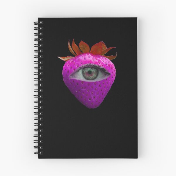Item preview, Weirdcore Aesthetics Dreamcore Pink Eyed Strawberry  designed and sold by ghost888.