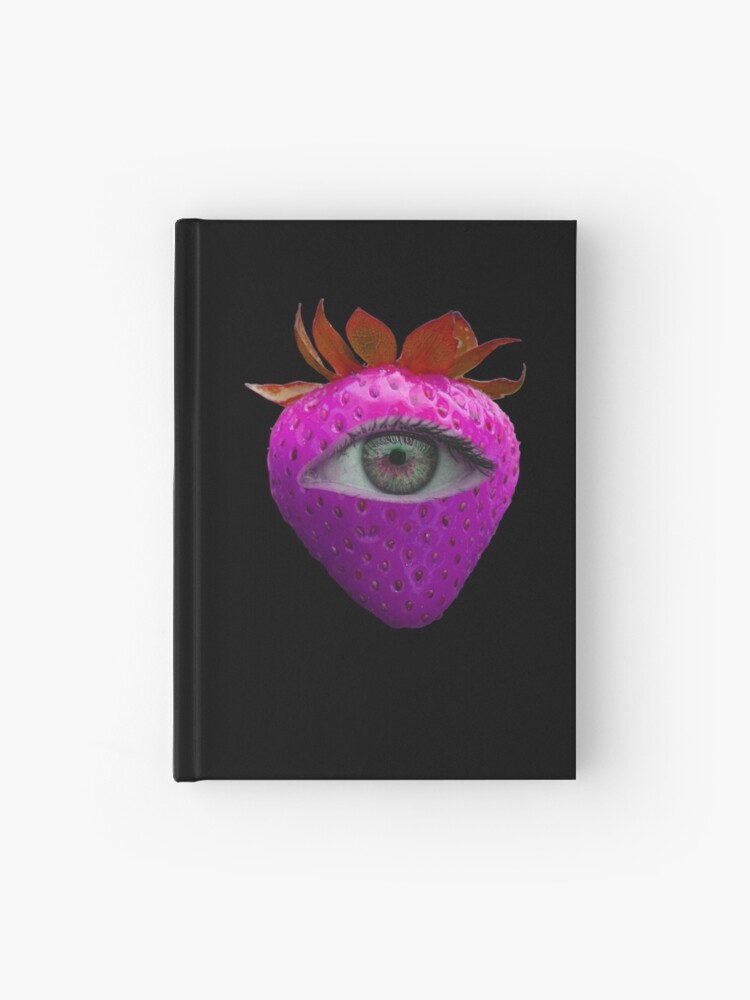 Weirdcore Aesthetics Dreamcore Pink Eyed Strawberry | Poster