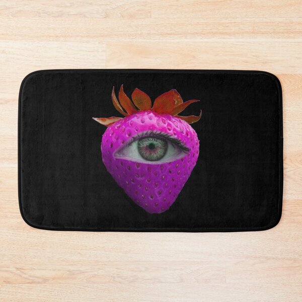 Item preview, Weirdcore Aesthetics Dreamcore Pink Eyed Strawberry  designed and sold by ghost888.