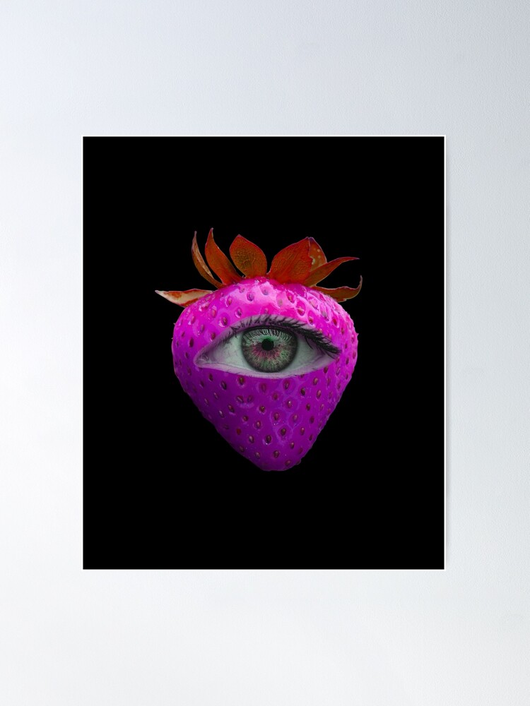 Weirdcore Eye Hand Aesthetic Indie Alt Dreamcore G Poster