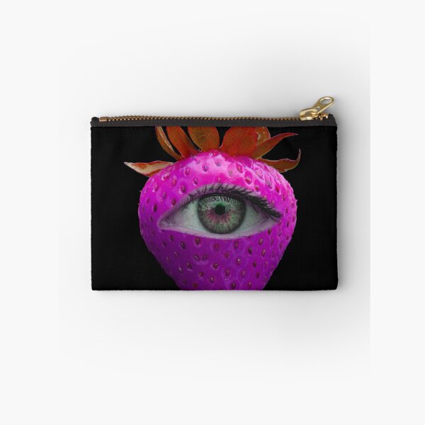 Item preview, Weirdcore Aesthetics Dreamcore Pink Eyed Strawberry  designed and sold by ghost888.