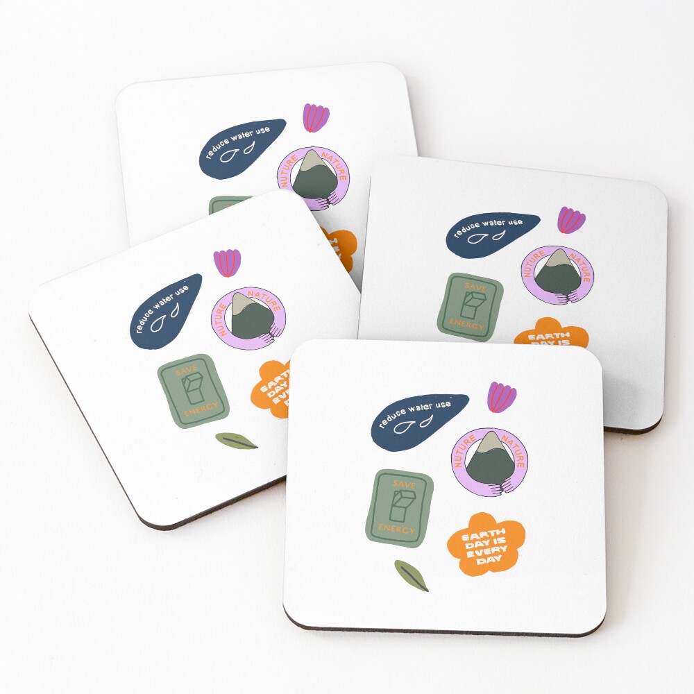 Item preview, Coasters (Set of 4) designed and sold by bootworld75.
