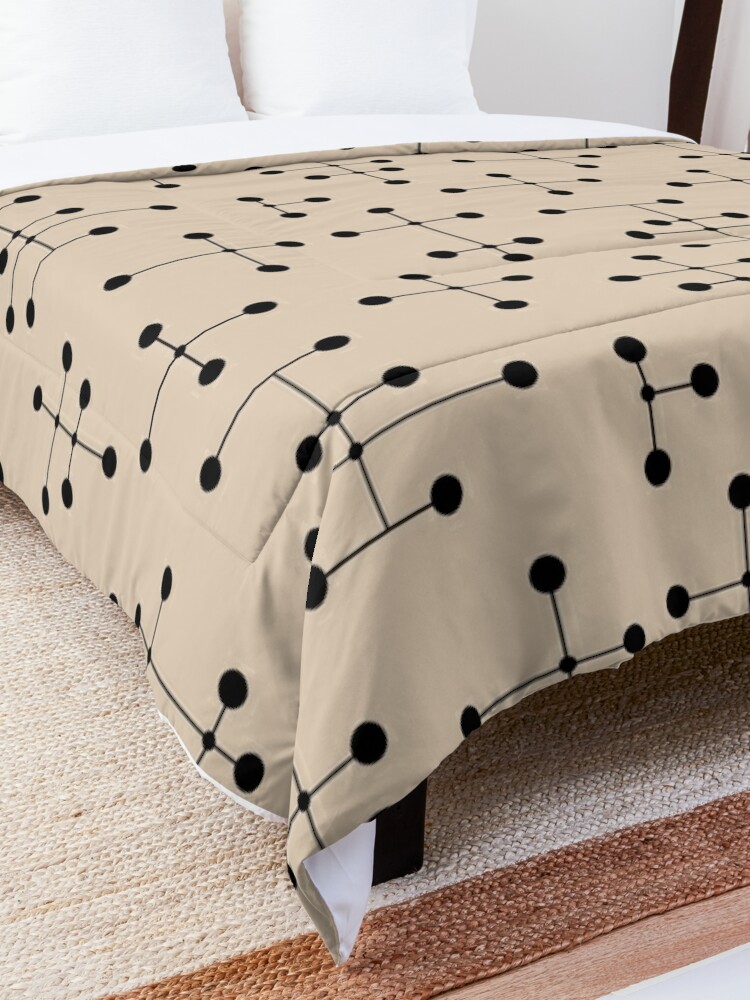 Alternate view of Midcentury Modern Dots 105 Comforter