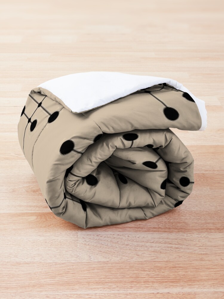 Alternate view of Midcentury Modern Dots 105 Comforter