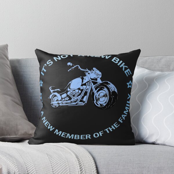Item preview, It's Not a New Bike, It's a New Member of the Family Funny Motorcyle Saying T-shirt designed and sold by OmegaTees.