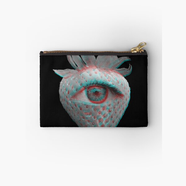 Item preview, Weirdcore Aesthetics Dreamcore Glitch Eyed Strawberry  designed and sold by ghost888.