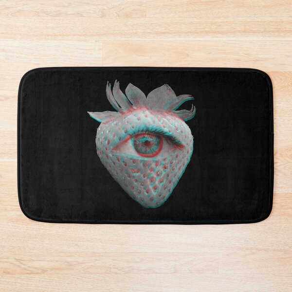 Item preview, Weirdcore Aesthetics Dreamcore Glitch Eyed Strawberry  designed and sold by ghost888.