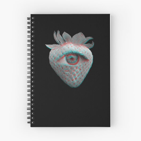 Item preview, Weirdcore Aesthetics Dreamcore Glitch Eyed Strawberry  designed and sold by ghost888.
