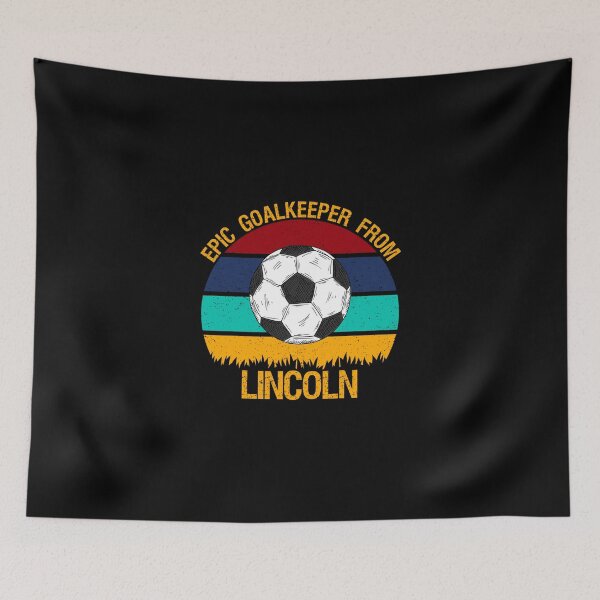 Item preview, Epic Goalkeeper From Lincoln Vintage Soccer Sticker designed and sold by marshacryjsy7.