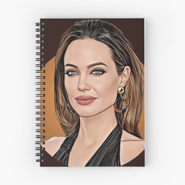Item preview, Angelina Jolie Cartoon designed and sold by CartoonStarsStd.