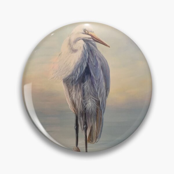 Item preview, The Waiting Egret  designed and sold by SunscapesArt.