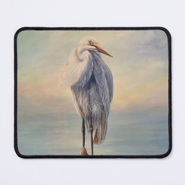 Item preview, The Waiting Egret  designed and sold by SunscapesArt.