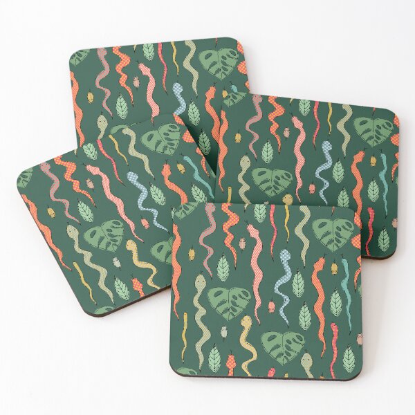 Item preview, Snakes and Mice in the tropical jungle designed and sold by FrancesPoff.