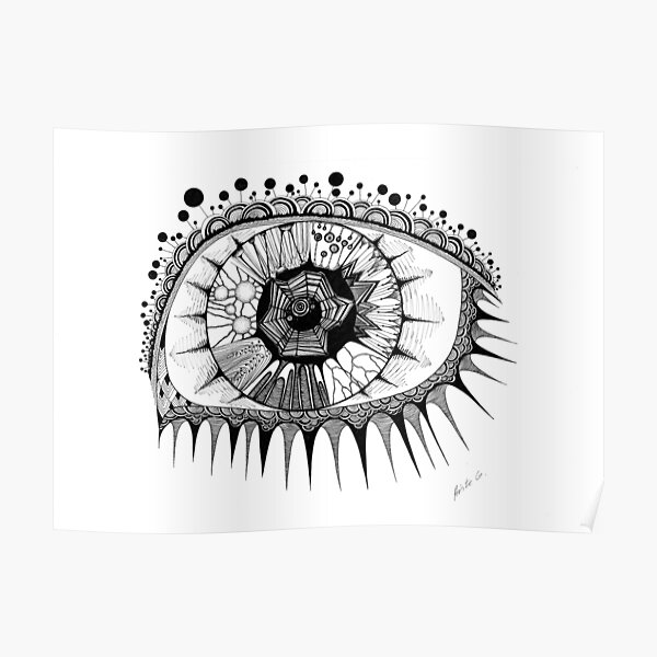 "Magic Eye" Poster for Sale by aistegure Redbubble