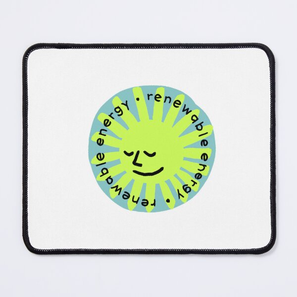 Item preview, Renewable energy sticker designed and sold by apple peel.