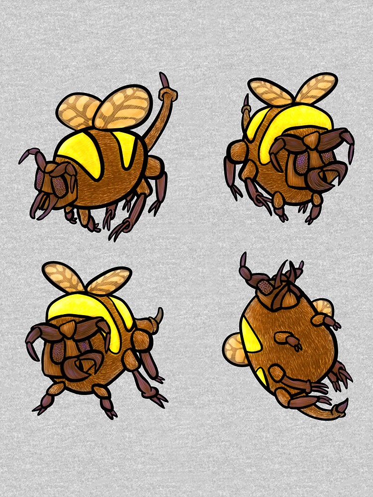 Robot Bee Sticker Pack by CreatureSketch