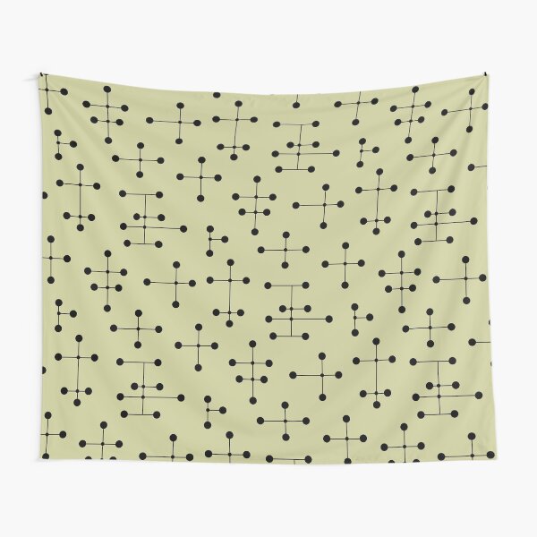 Midcentury Modern Dots 104 Tapestry
