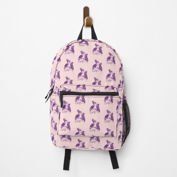 Item preview, Hornbill Bird Couple (pink and purple) designed and sold by Madame Memento.