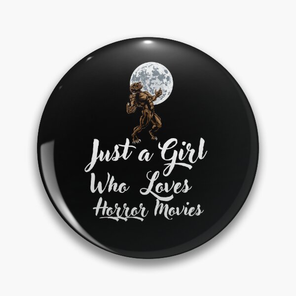 Item preview, Just a Girl Who loves Horror Movies #02 designed and sold by WaguinhoTex.