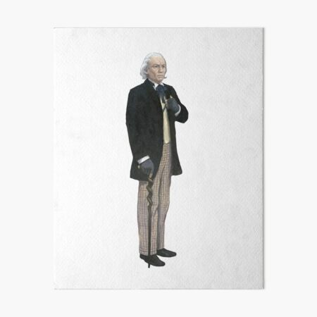 The 1st Dr Who: William Hartnell Art Board Print