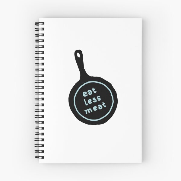 Item preview, Eat less meat Sticker designed and sold by apple peel.