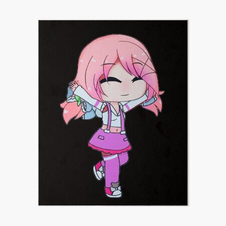 Gacha Life Girl with Cute GLMM Gacha life series. | Art Board Print