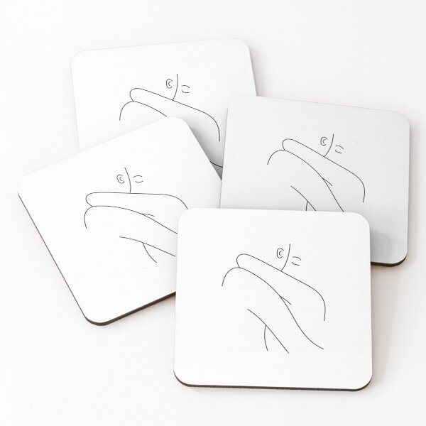 Item preview, Couple hug line illustration in white designed and sold by NazarliNigar.
